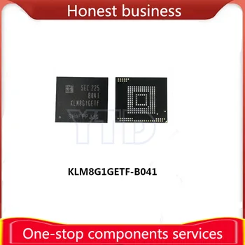 Цельнокроеное платье KLM8G1GETF-B041 100% качество 100% рабочий EMMC BGA 8G чип шрифт памяти жесткого диска мобильного телефона KLM8G1GETF