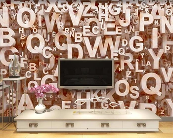 beibehang 3D пользовательские фотообои модные мраморные трехмерные ТВ диван фон письмо настенные обои современная живопись